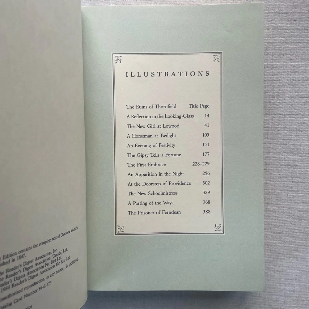 Jane Eyre by Charlotte Bronte Vintage Hardcover Book 1984 - Picture 5 of 14
